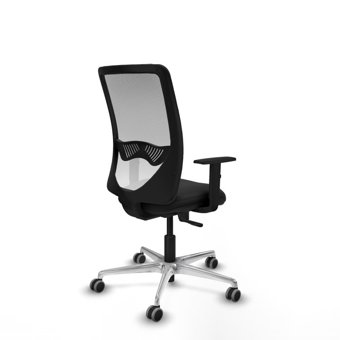 PIQUERAS Y CRESPO Silla de oficina Zulema con mecanismo Sincro, Negro y Blanco PIQUERAS Y CRESPO Silla de oficina Zulema con mecanismo Sincro, Negro y Blanco