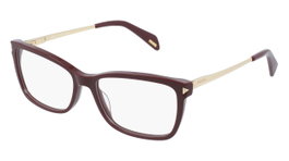 Police VPLA870AR3 Gafas de vista Rojo/Mujer