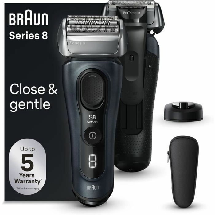 Braun Series 8 8513s Afeitadora Eléctrica Hombre, 4 Elementos de Afeitado, Wet&Dry, 60 Min Autonomía, Negra Braun Series 8 8513s Afeitadora Eléctrica Hombre, 4 Elementos de Afeitado, Wet&Dry, 60 Min Autonomía, Negra