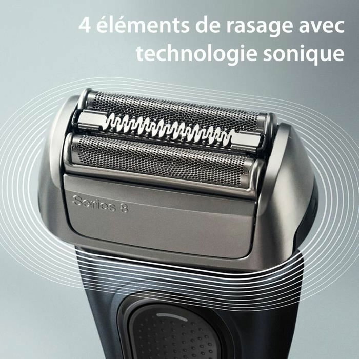 Braun Series 8 8513s Afeitadora Eléctrica Hombre, 4 Elementos de Afeitado, Wet&Dry, 60 Min Autonomía, Negra Braun Series 8 8513s Afeitadora Eléctrica Hombre, 4 Elementos de Afeitado, Wet&Dry, 60 Min Autonomía, Negra
