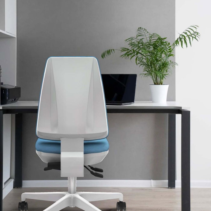 PIQUERAS Y CRESPO Silla de oficina Elche Azul cielo con mecanismo Asincro PIQUERAS Y CRESPO Silla de oficina Elche Azul cielo con mecanismo Asincro