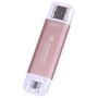 Transcend ESD310P 512GB SSD Externo USB Tipo C/A Rosa