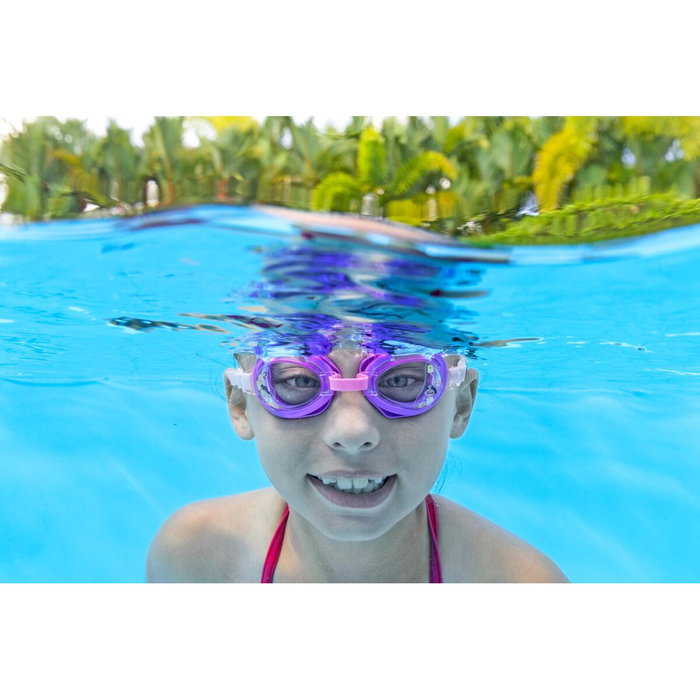 Bestway Gafa Natacion Fashion Silicona Princesas +3 Años Piscina y Playa 09118