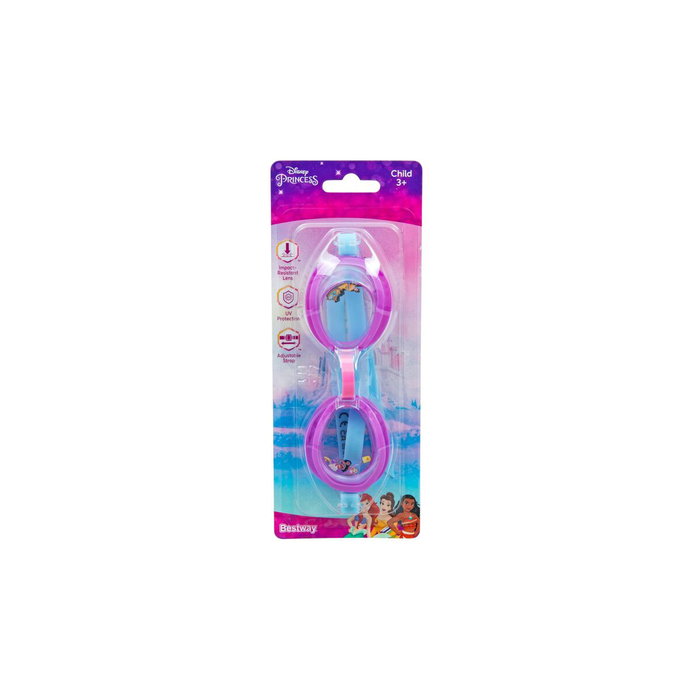 Bestway Gafa Natacion Fashion Silicona Princesas +3 Años Piscina y Playa 09118