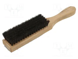BAHCO Cepillo de alambre de doble cara con mango de madera