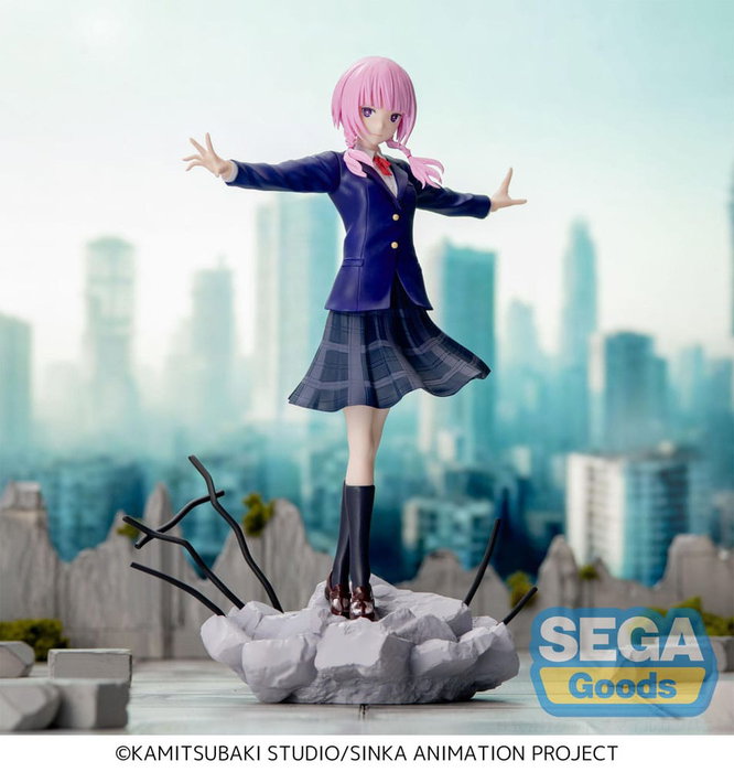 Kamitsubaki City under Construction Estatua Luminasta PVC Kafu Morisaki 21 cm
