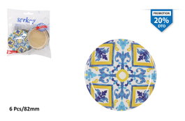 Inde Set 6 Tapas 82T Twist Off "Mosaic" (24 Cajas)