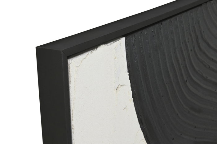 DKD Home Decor Cuadro Madera Abstracto Surtido de 2 Piezas