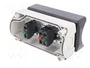 SCHNEIDER ELECTRIC Casete de control Harmony XB5 22mm Blanco/Rojo/Negro