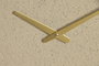 DKD Home Decor Reloj Pared Scandi Crema Beige 3.5 x 40 x 40 cm (4 Unidades)