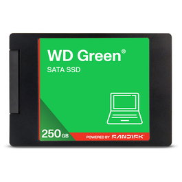 Western Digital SSD Green WDS100T5G0A 250 GB 2.5" Serial ATA III 3D NAND