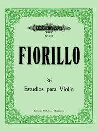BOILEAU, 36 estudios Violín - Federico Fiorillo