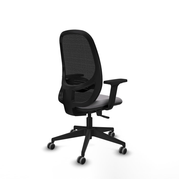 PIQUERAS Y CRESPO Silla de oficina Cilanco Gris y Negro