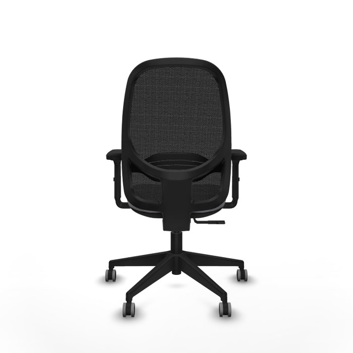 PIQUERAS Y CRESPO Silla de oficina Cilanco Gris y Negro