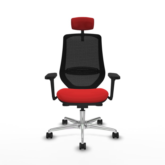 PIQUERAS Y CRESPO Silla de oficina Mardos con mecanismo Sincro/Traslack, Rojo y Negro PIQUERAS Y CRESPO Silla de oficina Mardos con mecanismo Sincro/Traslack, Rojo y Negro