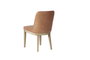DKD Home Decor Silla de Fresno y Piel Blanco Decapé