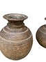 DKD Home Decor Jarrón Item Home Natural Teca 25 x 25 x 25 cm (2 Unidades)