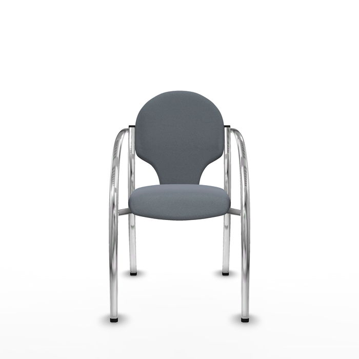 Silla de Recepción Hellín Piqueras y Crespo 220PTCRB220 Gris 2 Unidades