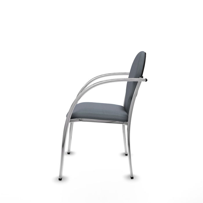 Silla de Recepción Hellín Piqueras y Crespo 220PTCRB220 Gris 2 Unidades