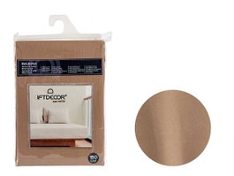Giftdecor Bajera Ajustable 150 cm Marrón Extra Suave Poliester No Encoge No Bolitas No Pierde Color (Set de 12)
