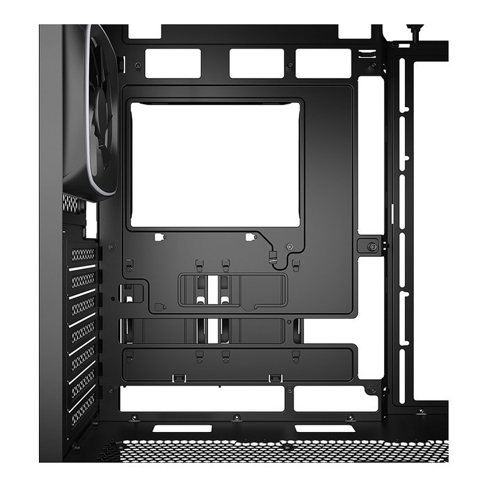 Sharkoon AK5G RGB Midi Tower Negro con Panel de Cristal Templado y 4 Ventiladores RGB Preinstalados