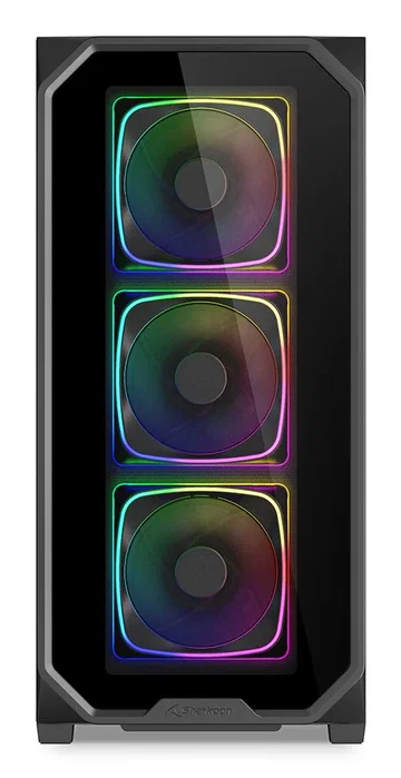 Sharkoon AK5G RGB Midi Tower Negro Sharkoon AK5G RGB Midi Tower Negro