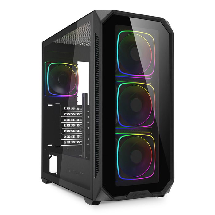 Sharkoon AK5G RGB Midi Tower Negro Sharkoon AK5G RGB Midi Tower Negro
