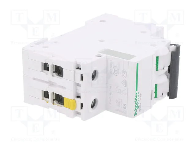 SCHNEIDER ELECTRIC Interruptor magnetotérmico ACTI9 iC60H 2 polos 6A Caract B