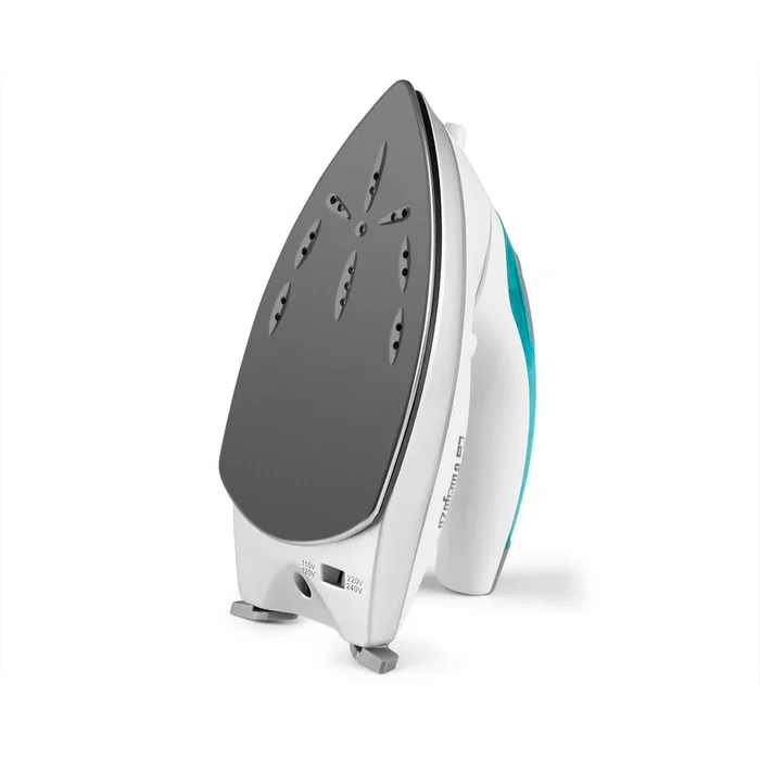Orbegozo SV 1020 Plancha de viaje con suela antiadherente, 1100 W, Azul y Blanco