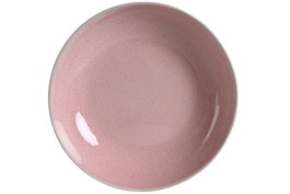 DKD Home Decor Plato de Gres Esmaltado Rosa 20x20x4,4 cm (Pack de 6)</h1>