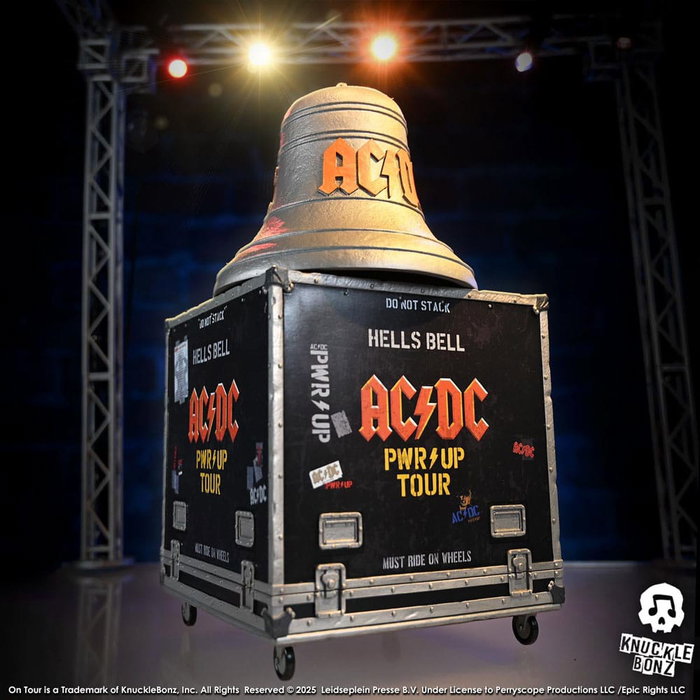 AC/DC Estatua Rock Ikonz On Tour PWR UP Tour Hells Bell