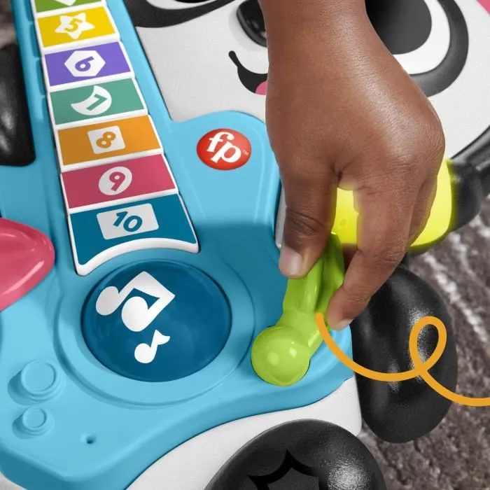 Fisher-Price Figuras Link Squad Panda Juguete de Actividad Musical HYK95