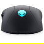 Alienware AW320M - Ratón Gaming Cableado para PC, Sensor Óptico 19.000 DPI, Ambidiestro, 6 Botones, 80g, Diseño Compacto, Compatible con Windows 7/8/10/11