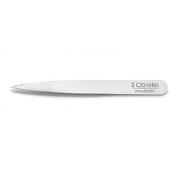 Tres Claveles Pinza de Depilar Punta Inox 10 cm