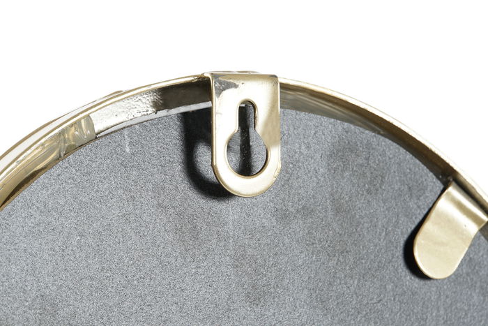 DKD Home Decor Espejo Dorado Metal y Cristal 2 x 73 x 73 cm