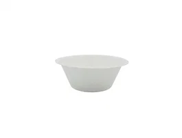 Plato de fibra bio bol 250 cc, paquete de 50 unidades