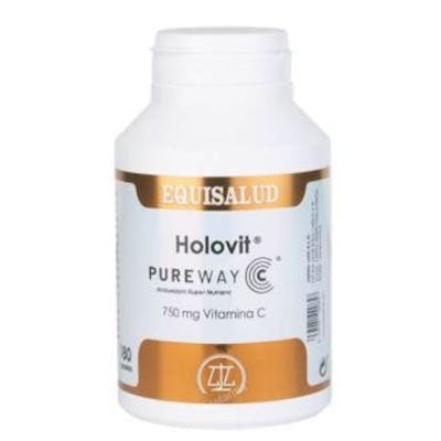 Equisalud Holovit PureWay-C - Vitamina C 750mg por cápsula, 180 Cápsulas - Complemento alimenticio Equisalud Holovit PureWay-C - Vitamina C 750mg por cápsula, 180 Cápsulas - Complemento alimenticio