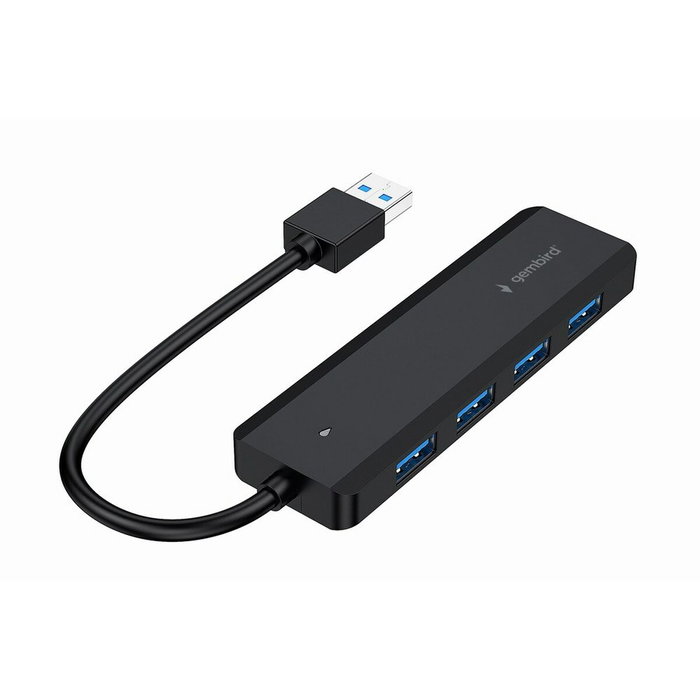 Gembird Hub de 4 puertos USB 3.1 Gen 1 Negro UHB-U3P4P-02
