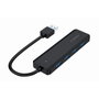 Gembird Hub de 4 puertos USB 3.1 Gen 1 Negro UHB-U3P4P-02