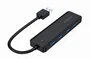 Gembird UHB-U3P4P-02 Hub USB 4 Puertos USB 3.1 Gen 1 Type-A 5 Gbps Negro - Compatible con USB 2.0 y Windows 10/11