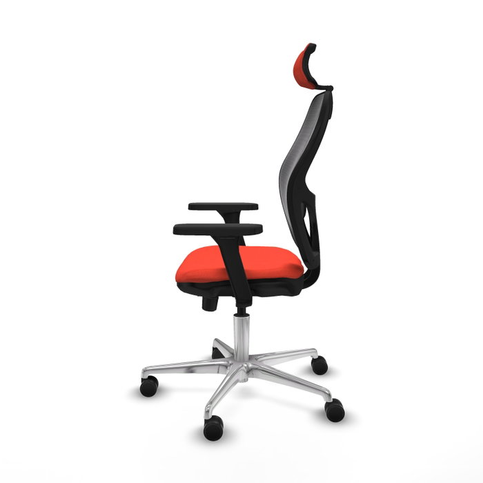 PIQUERAS Y CRESPO Silla de oficina Jorquera con mecanismo Sincro/Traslack Naranja oscuro PIQUERAS Y CRESPO Silla de oficina Jorquera con mecanismo Sincro/Traslack Naranja oscuro