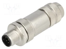 LAPP Conector M12 Macho de 8 Pines Recto IP67 Industrial