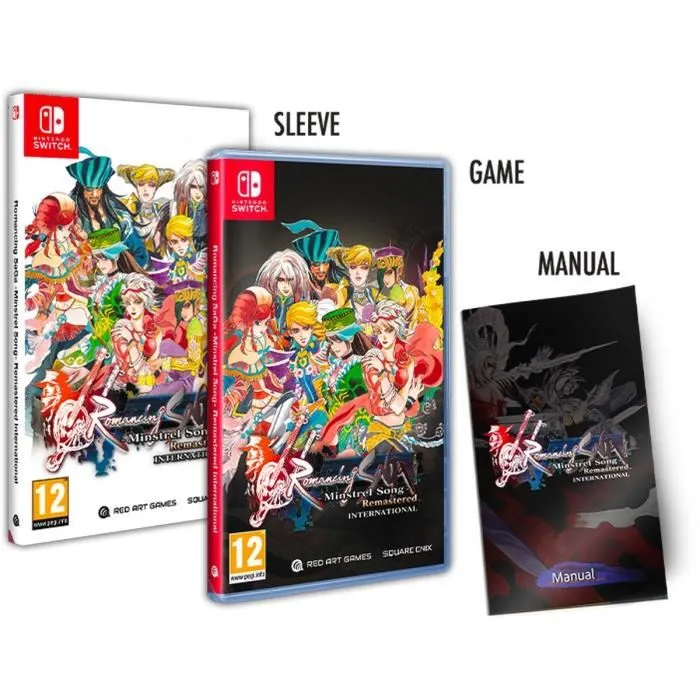 Just For Games JUS1738147067554 Romancing SaGa Minstrel Song - Remasterizado Internacional - Juego Nintendo Switch