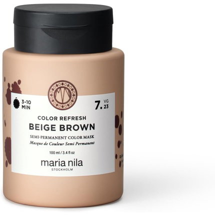 Maria Nila Colour Refresh 7.23-Beige Brown 100 ml Maria Nila Colour Refresh 7.23-Beige Brown 100 ml