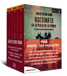 MAEVA EDICIONES Pack Inspector Monfort, Julio César Cano - MAEVA EDICIONES