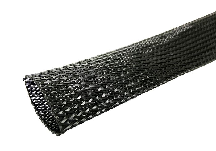 MicroConnect Manga de Cable Expandible de Poliéster 30mm 50m Negro MicroConnect Manga de Cable Expandible de Poliéster 30mm 50m Negro