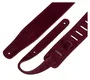 Levy's Simply Suede Series 2 1/2" Correa - Reverso De Ante - Burdeos