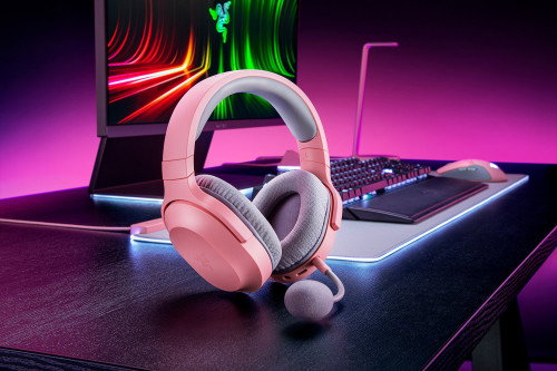 Razer Auriculares Inalámbrico y alámbrico Barracuda X RZ04-04430300-R3M1 Diadema Juego USB Tipo C Bluetooth Rosa