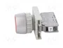SPAMEL Interruptor de presión rojo 22mm NC