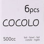 Bol La Mediterránea Cocolo 500 ml 0,5 L (24 Unidades)